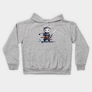 Ninja Cat Kids Hoodie